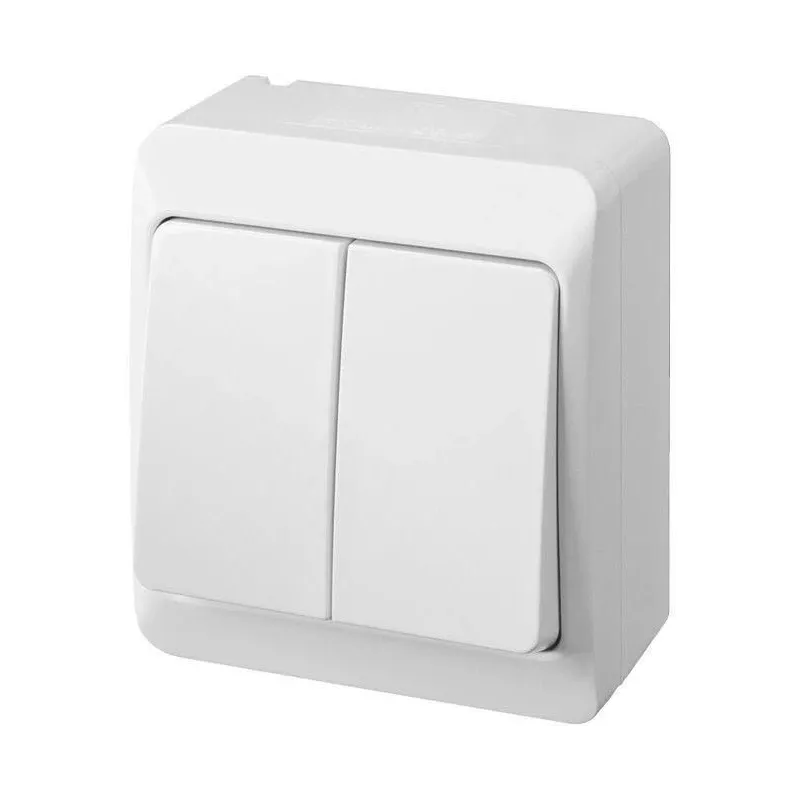 Slēdzis Elektro-Plast Hermes 0332-02 White