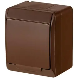 Pistikühendus Elektro-Plast Hermes 0324-06 Brown