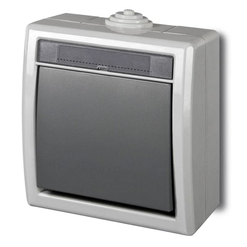 Slēdzis aquant 1205-10 pelēks