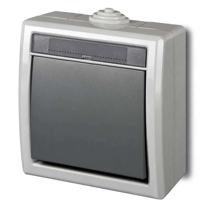 Poga Elektro-Plast Aquant, 1 kl, antracīta-pelēka