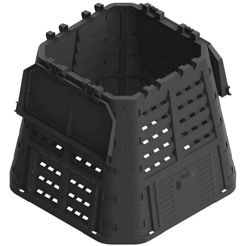 Komposto dėžė Patrol 480CZAPG001, 89 cm x 89 cm x 80 cm, 480 l