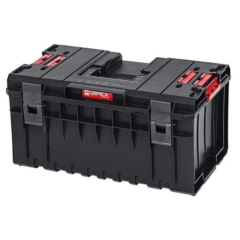 Instrumentu kaste Qbrick VARIO 350, 58.5 cm x 38.5 cm x 30.1 cm, melna krās.-sarkana krās.