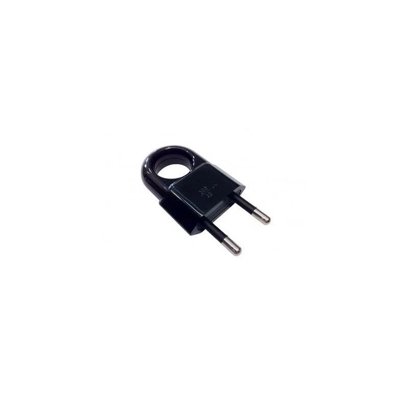 Flat plug with handle 10a-250v. d.3104c