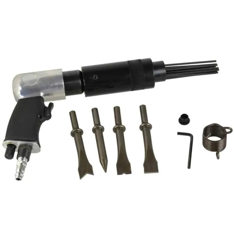 Pneimatiskais āmurs ar 4 kaltiem un ādatam