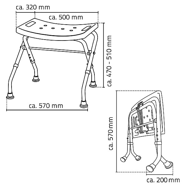 RIDDER saliekams vannasistabas soliņš, 110 kg, balts, A0050301