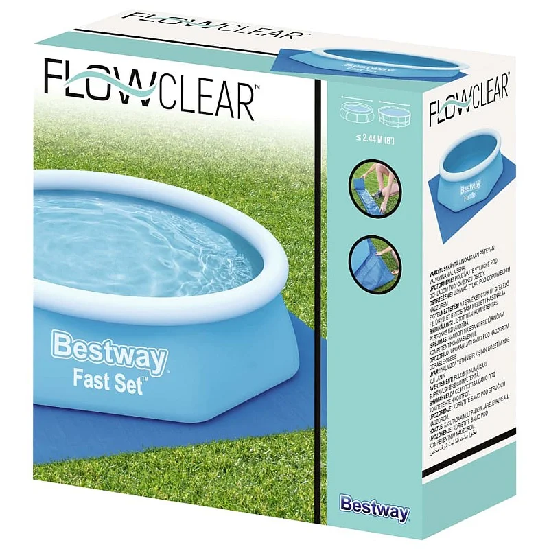 Bestway Baseino paklotas Flowclear, 274x274cm