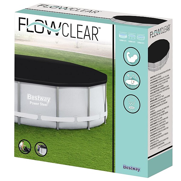 Bestway Flowclear baseina pārklājs, 396 cm