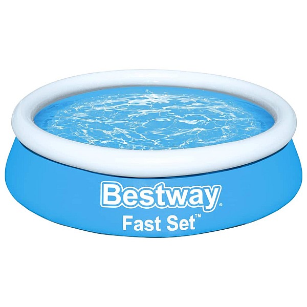 Bestway Fast Set piepūšamais baseins, apaļš, 183x51 cm, zils