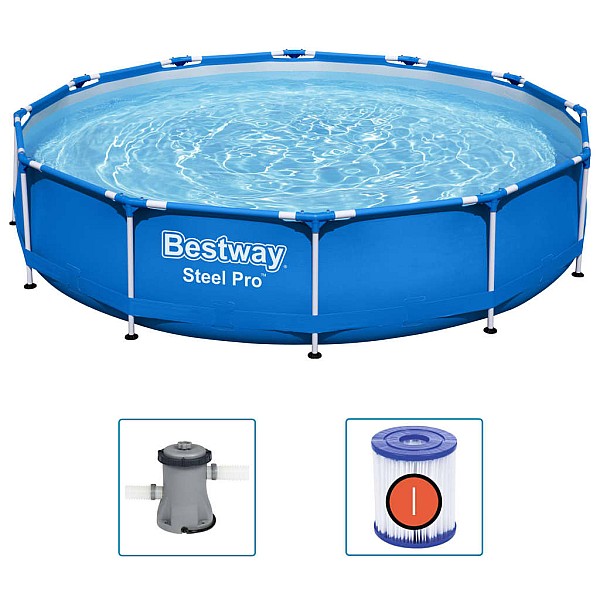 Bestway Steel Pro baseins, 366x76 cm