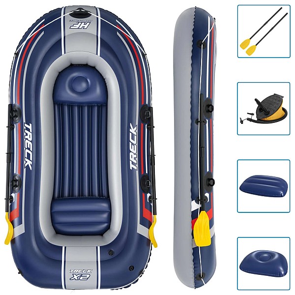 Bestway Hydro-Force piepūšamā laiva Treck X2, 255x127 cm