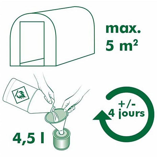 Nature dubultais parafīna sildītājs Coldframe, 4,5 L, 6020426