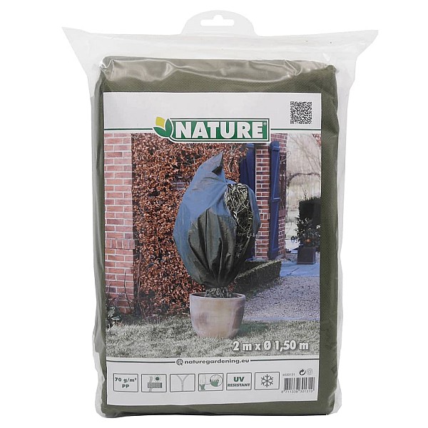 Nature augu ziemas pārsegs, 70 g/m², zaļš, 1,5x2 m