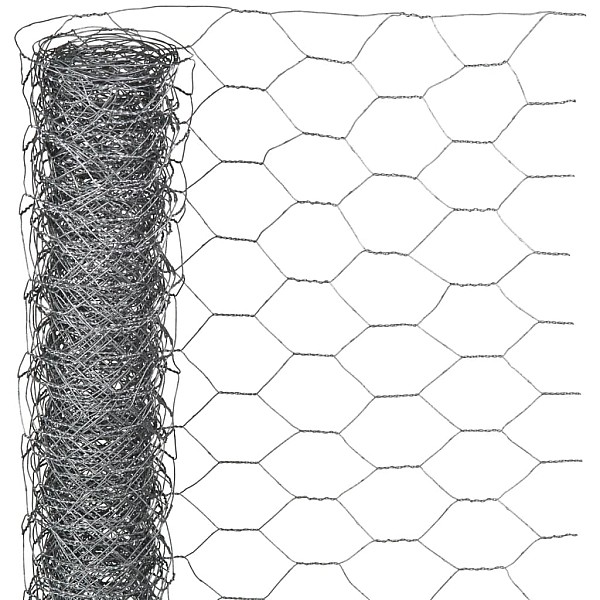 Nature sieta žogs, sešstūrains, 1x10 m, 40 mm, cinkots tērauds