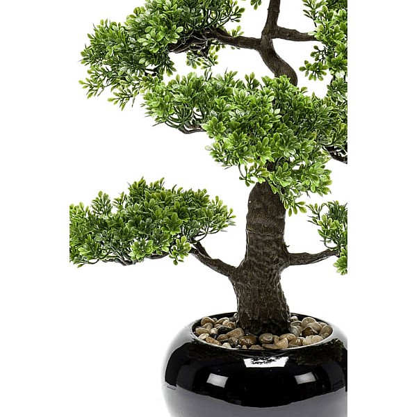 Emerald zīmola mākslīgais fikusa bonsai koks, 47 cm, zaļš, 420006