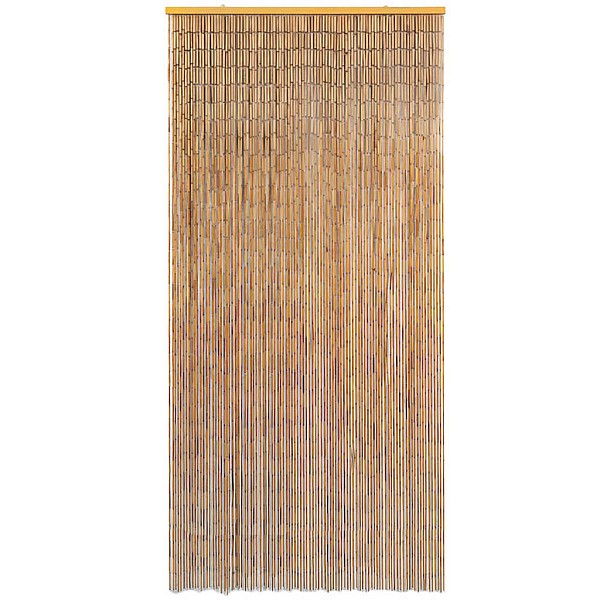 kukaiņu aizkars durvīm, 100x220 cm, bambuss