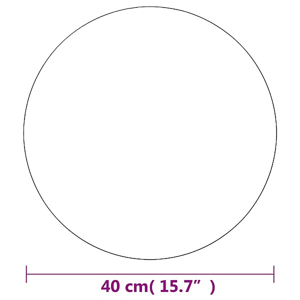 sienas spogulis, 40 cm, apaļš, stikls