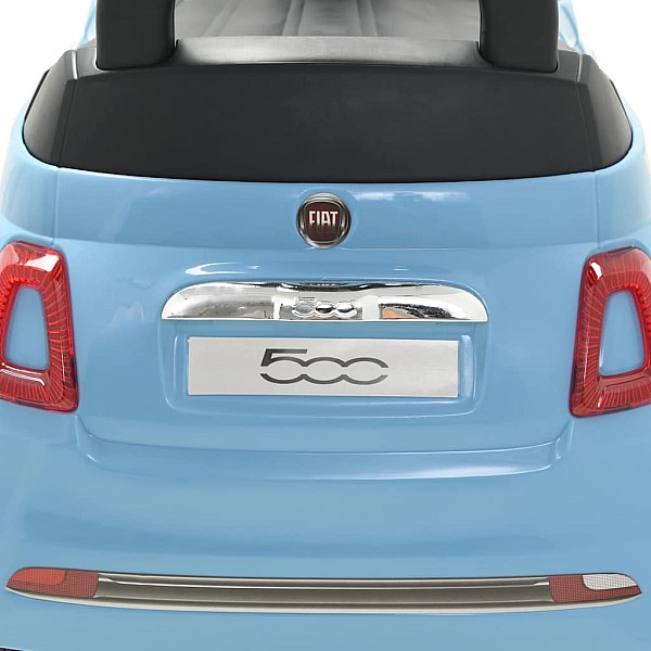 bērnu rotaļu mašīna, Fiat 500, zila