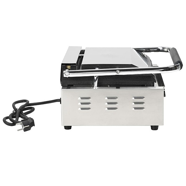 panini grils ar rievotu virsmu, 2200 W, 43x30,5x20 cm