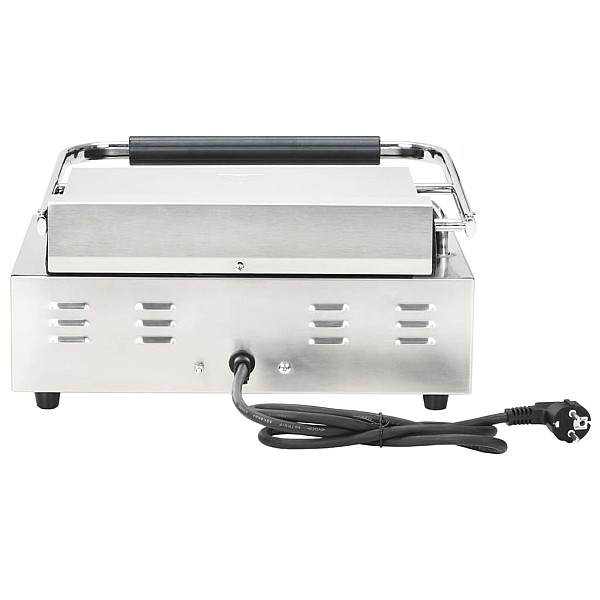 panini grils ar rievotu virsmu, 2200 W, 43x30,5x20 cm