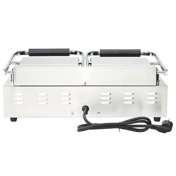 panini grils ar rievotu virsmu, 3600 W, 57x30,5x20 cm