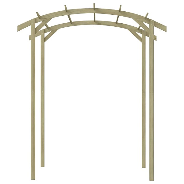 dārza pergola, impregnēts priedes koks, 180x197x210 cm