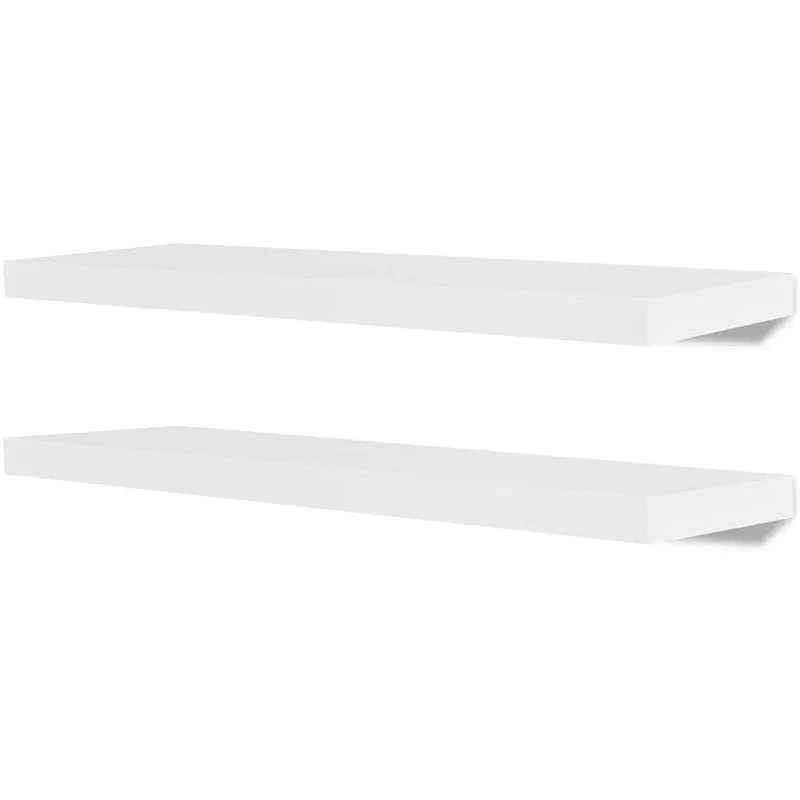 sienas plaukti, 4 gab., balti, 80 cm sienas plaukti, 4 gab., balti, 80 cm