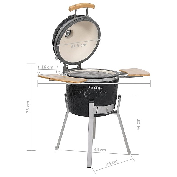 Kamado Keramiskais Grils, Kūpinātava 76 cm