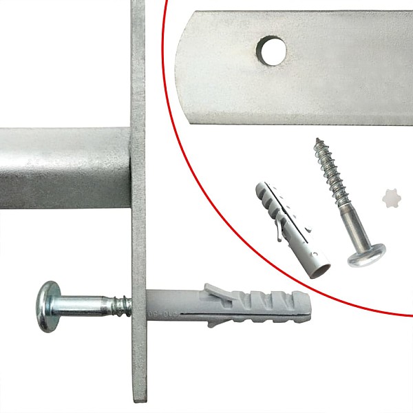 Regulējama logu drošības reste ar 3 stieņiem, 1000 - 1500 mm