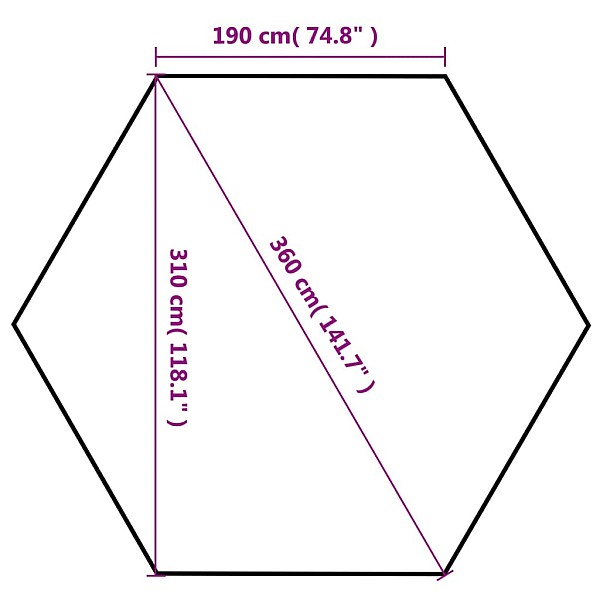 ātri uzstādāma nojume, 3,6x3,1 m, pelēka