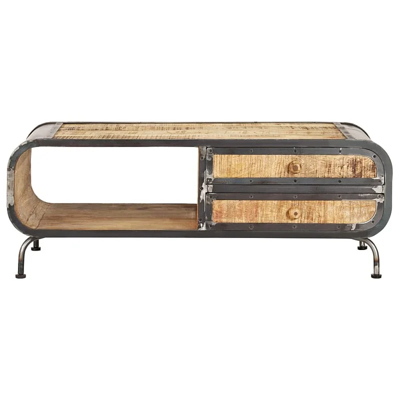 Kavos staliukas, 100x50x35 cm, mango medienos masyvas Kavos staliukas, 100x50x35 cm, mango medienos masyvas