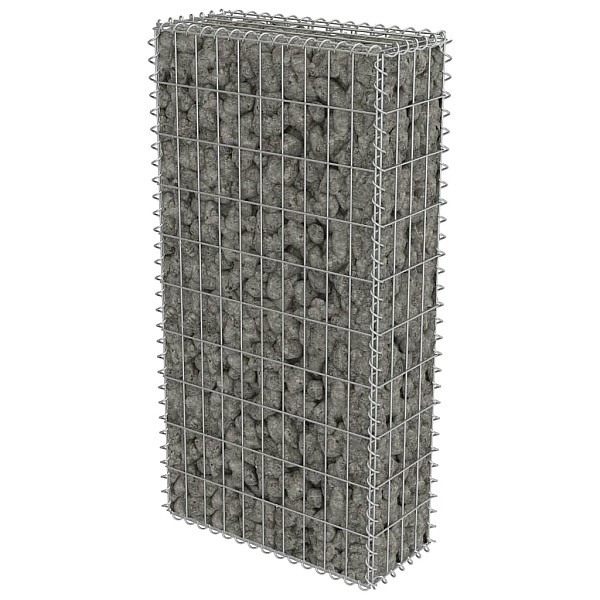 gabions ar vāku, cinkots tērauds, 50x20x100 cm