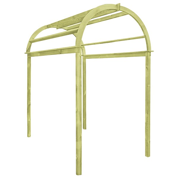 špaleru arka / pergola, 125x150x235 cm, impregnēts priedes koks