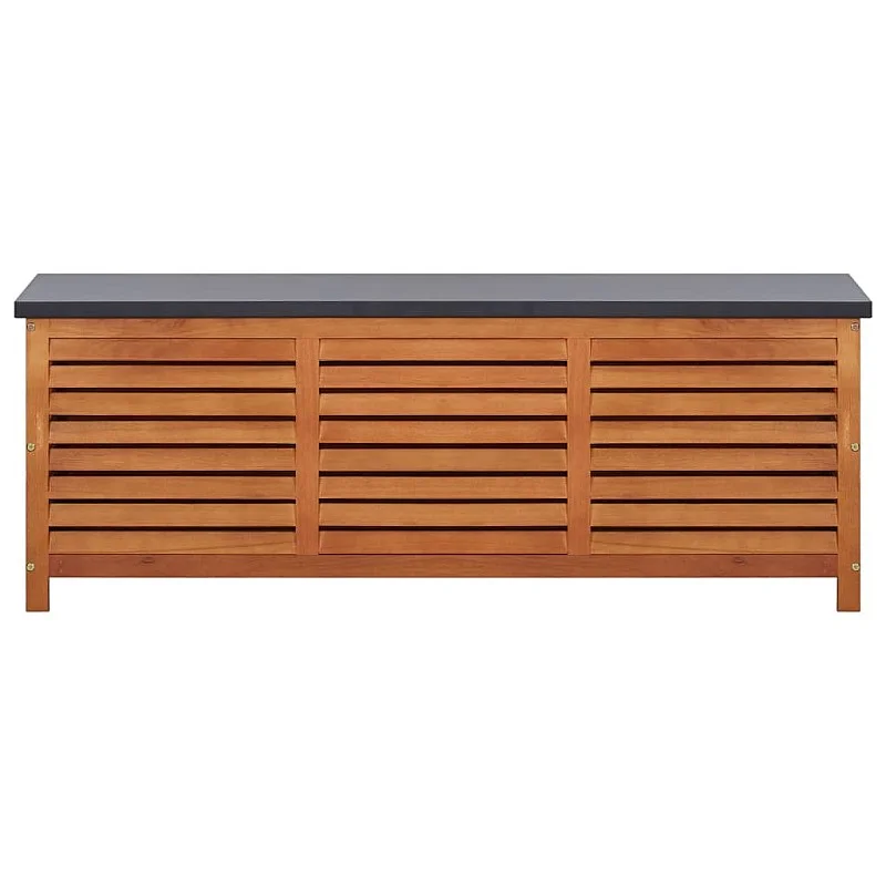 Sodo daiktadėžė, 150x50x55cm, eukalipto medienos masyvas