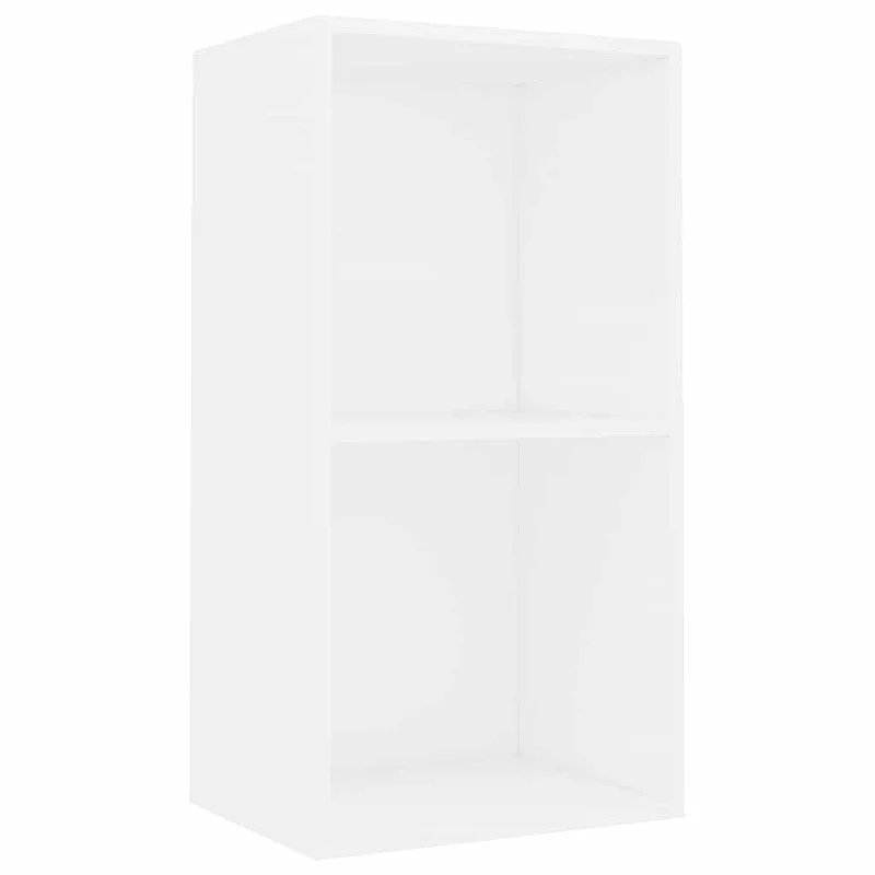 Grāmatu skapis Balts 40x30x76,5 cm Engineered Wood Grāmatu skapis Balts 40x30x76,5 cm Engineered Wood