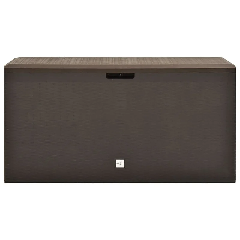 dārza uzglabāšanas kaste, brūna, 114x47x60 cm dārza uzglabāšanas kaste, brūna, 114x47x60 cm