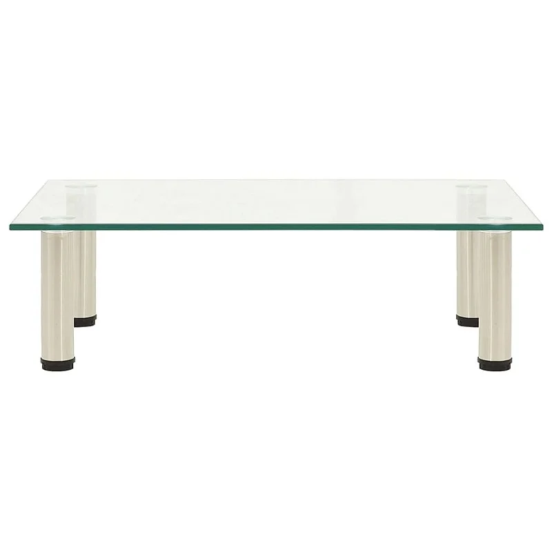 TV staliukas, skaidrus, 60x35x17cm, grūdintas stiklas