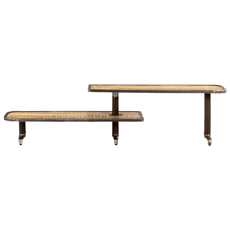 Televizoriaus spintelė, 160x30x40cm, mango medienos masyvas