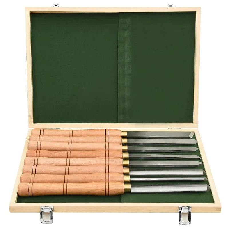 Tekinimo įrankių rinkinys, 8 dalių, HSS Tekinimo įrankių rinkinys, 8 dalių, HSS