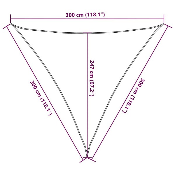 saulessargs, 160 g/m², krēmkrāsas, 3x3x3 m, HDPE