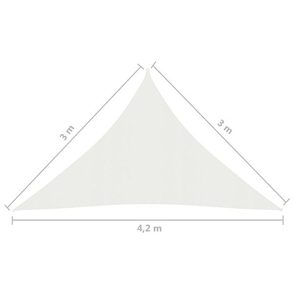 saulessargs, 160 g/m², balts, 3x3x4,2 m, HDPE