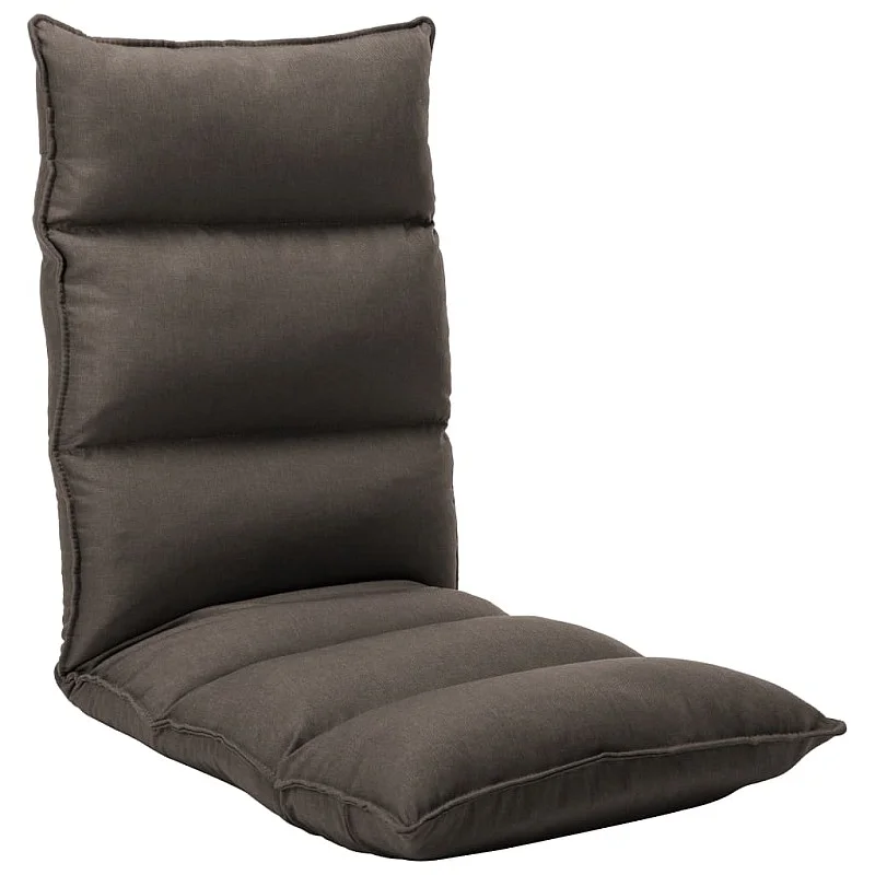 Sulankstomas čiužinukas-kėdė, taupe spalvos, audinys