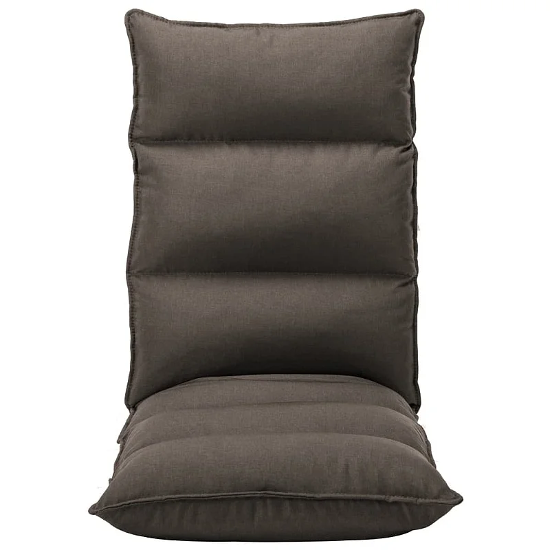 Sulankstomas čiužinukas-kėdė, taupe spalvos, audinys Sulankstomas čiužinukas-kėdė, taupe spalvos, audinys