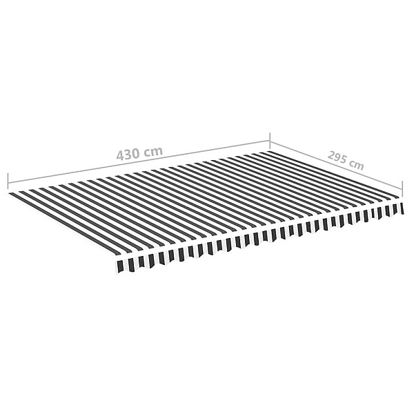 nojumes maiņas jumts, pelēks ar baltu, 4,5x3 m