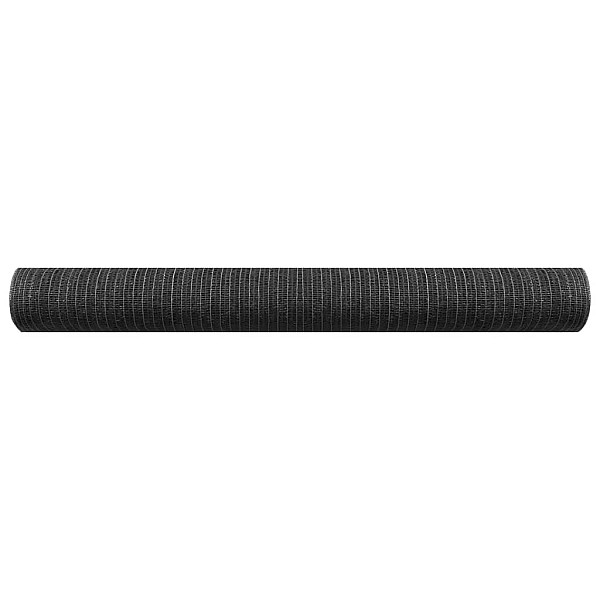 norobežojošais tīkls, antracītpelēks, 1x10 m, HDPE, 75 g/m²