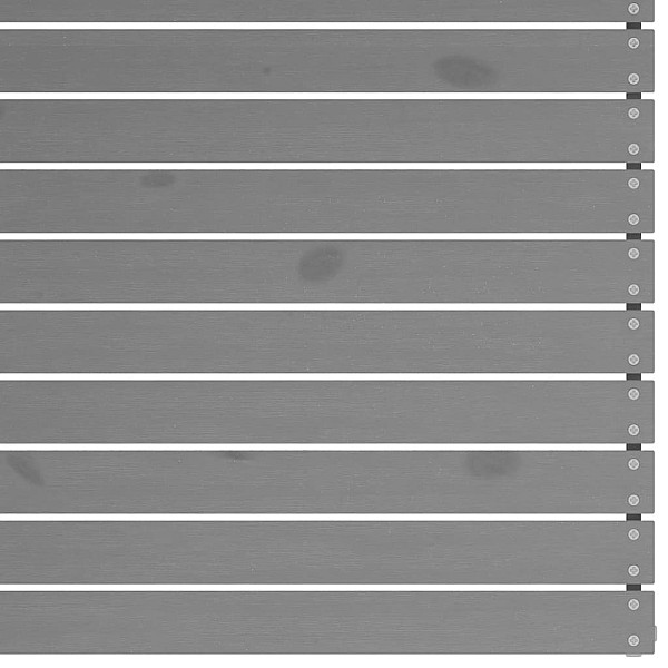 3-daļīgs dārza atpūtas mēbeļu komplekts, pelēks priedes koks