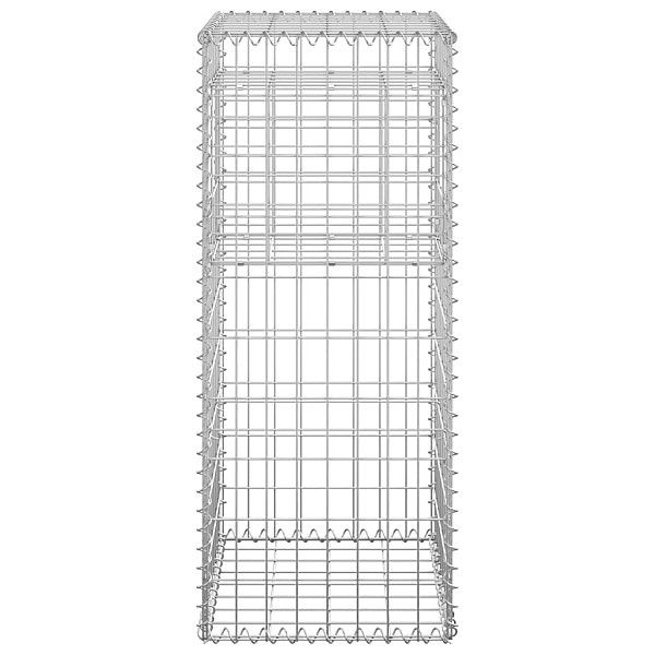 vertikāls gabions, 40x40x100 cm, dzelzs