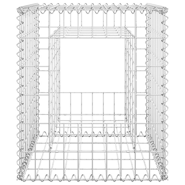 vertikāls gabions, 50x50x60 cm, dzelzs