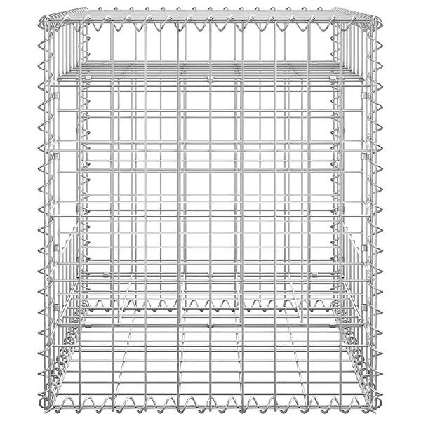 vertikāls gabions, 50x50x60 cm, dzelzs