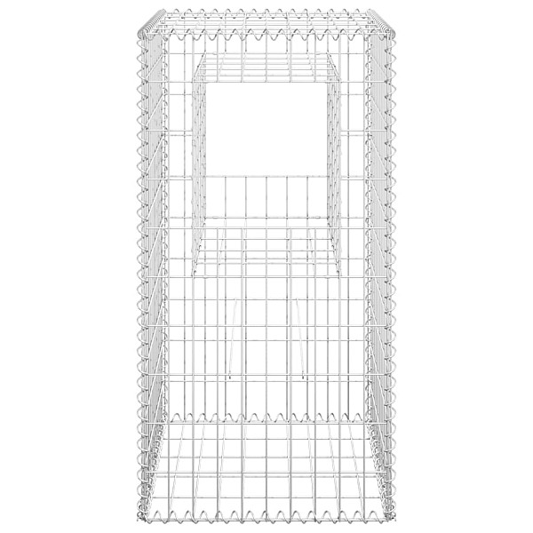 vertikāls gabions, 50x50x100 cm, dzelzs