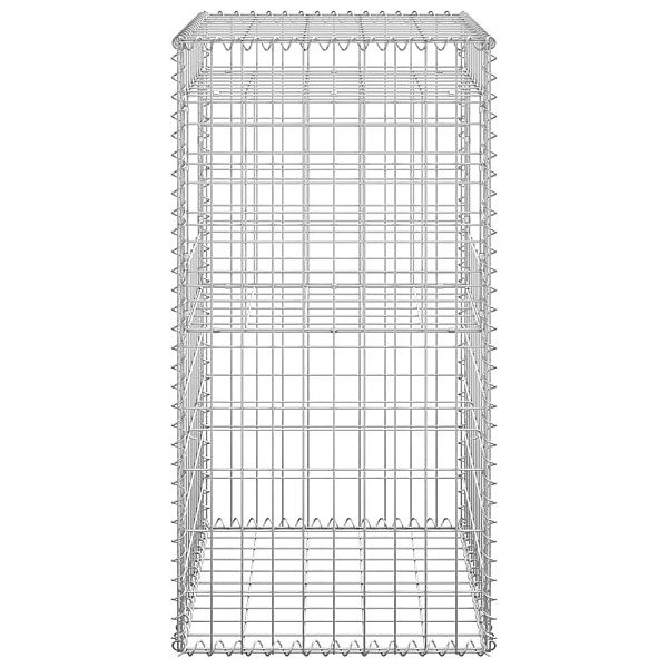 vertikāls gabions, 50x50x100 cm, dzelzs